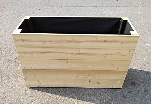 Gartenwelt Riegelsberger Hochbeet 115x60 cm aus Lärchenholz - Hochbeet-Kit aus massivem, langlebigem Lärchenholz, ideal für rückenfreundliches Bepflanzen von Gemüse und Kräutern, mit natürlicher Resistenz gegen Schädlinge.