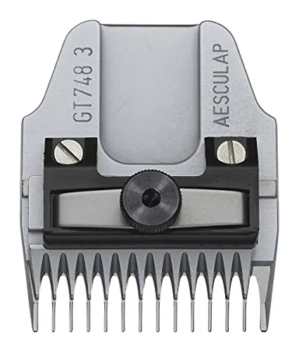Kerbl GT748 Aesculap Favorita System Scherköpfe, Grob Gezahnt für Hunde, 3mm x 40mm, 100 Stück