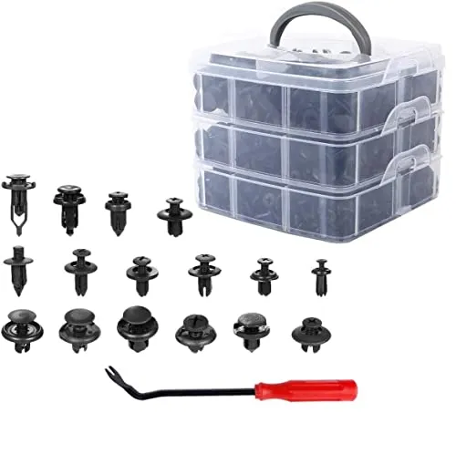 Teile XXL Box Befestigungsclips Nieten Stifte Universal Reparatur Kit + Hebelwerkzeug DM Autoteile 2142 630