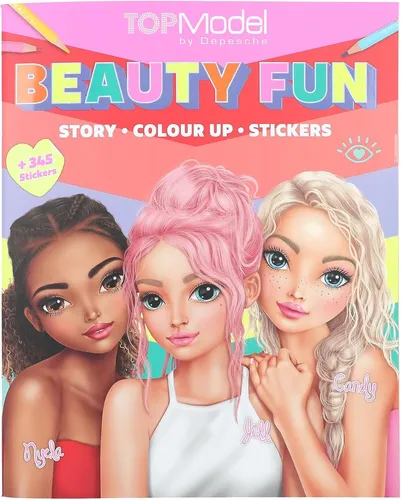 Depesche 13137 TOPModel Beauty Fun - Malbuch NEUHEIT 2024 OVP<