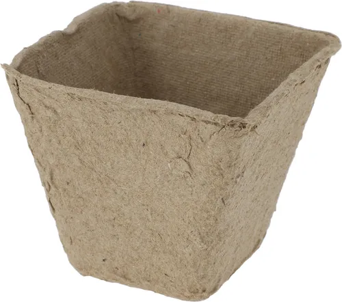 Anzuchttöpfe eckig 6x6cm Pappe - biologisch abbaubar 14 Stück