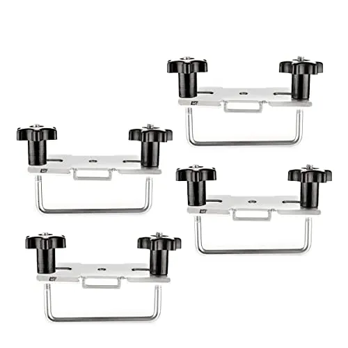 LST Befestigungssatz Dachbox U-Bügel 80 mm Dachkoffer Metall Befestigung Montage