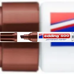 edding 500 Permanentmarker braun