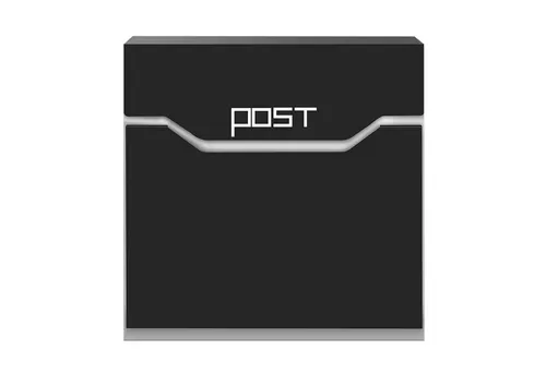 Briefkästen Schwarz von AREBOS