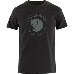 Fjällräven Fox T-Shirt XL - Schwarz - Stylisches und gemütliches T-Shirt in Schwarz, Größe XL; ideal für den Alltag und aus 60% Baumwolle gefertigt; entdecke weitere Fjällräven Angebote bei Bergfreunde.de!