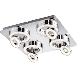 JUST LIGHT Deckenleuchte TIM LED 40x13x40 cm von JUST LIGHT.