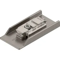 Clip Cristallo Montageplatte , Zink Vernickelt, Kleben, Distanz 0 Mm - Blum