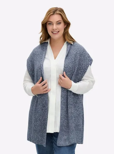 Sieh an! Strickweste Long-Strickweste Langarm von Sieh an!