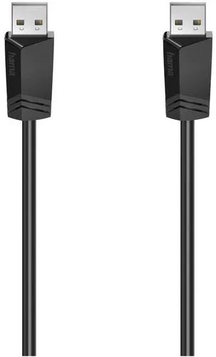 Hama Adapter / Kabel / Stecker USB 2.0 Kabel schwarz (1,5m)
