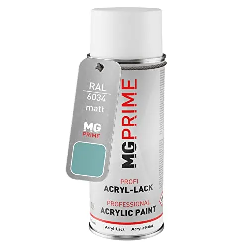 MG PRIME RAL 6034 Pastelltürkis/Pastel turquoise Spraydose 400 ml matt schnelltrocknend