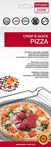 Studio Cook CP01 Gitter Pizzablech PTFE schwarz 32 x 32 x 0,5 cm