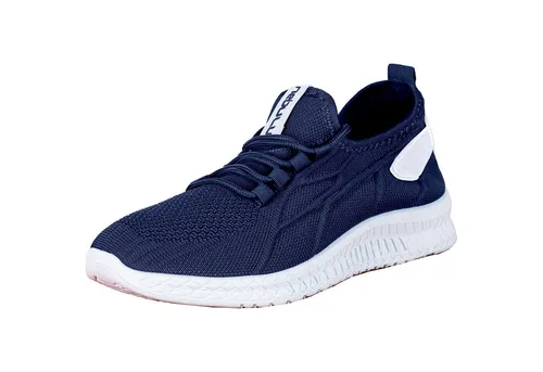 Nebulus Herren Sneaker Mind – Komfortable Freizeitschuhe in Navy - Stylische Herrensneaker in moderner Farbgebung aus 100% Polyester. Das anpassungsfähige Schnürsystem sorgt für bequemen Halt und eignet sich perfekt für Sport, Büro oder Freizeit.