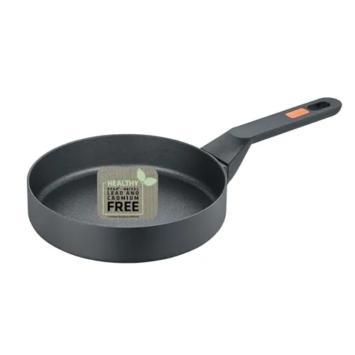 Berndes Eco Life Pfanne 24 cm - Schmorpfanne – Induktion – Antihaftversieglung - aus recyceltem Aluminium - allherdtauglich – induktionsgeeignet – Schmorpfannen induktion – Backofengeeignet