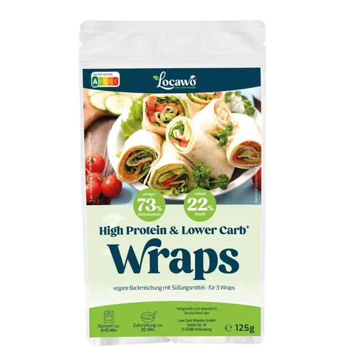 High Protein & Lower Carb Wraps & Dürüm von Locawo