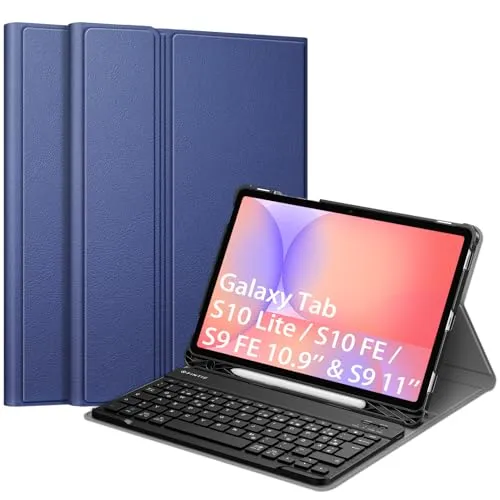 FINTIE Tastatur Hülle für Samsung Galaxy Tab S10 Lite/S10 FE/S9 FE 10.9