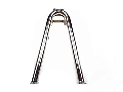 Hauptständer 300mm Chrom passend für Peugeot 103 SP MVL Vogue Mofa Moped – robuster Mittelständer, glänzende Optik, einfache Montage, stabile Ausführung