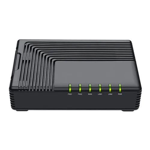 AUERSWALD 2-Port ATA: Analoger Terminal Adapter für VoIP - VoIP-Telefonadapter mit 2 Ports, ermöglicht die Anbindung analoger Telefone an VoIP-Netzwerke für flexibles Telefonieren.