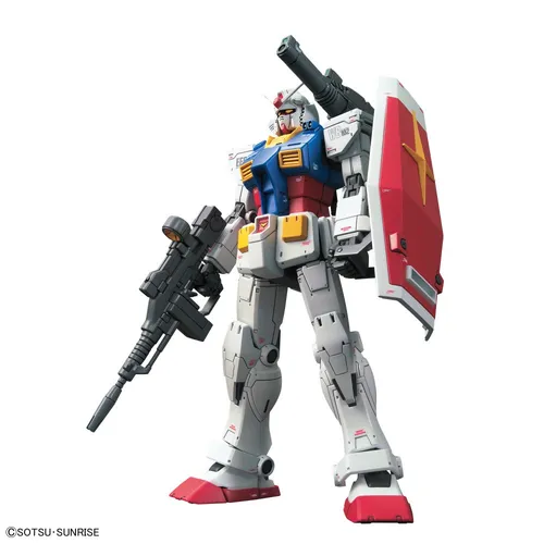 Bandai Model Kit Gunpla - Gundam the Origin HG 1/144 RX-78-02 - Aufstellfigur aus dem Gundam Franchise, detailgetreuer Modellbausatz für Sammler und Fans.
