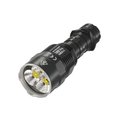 NITECORE TM9K PRO Taschenlampe - 9900 Lumen Lichtstrom, beeindruckende 65 Stunden Betriebsdauer, ideal für Outdoor-Abenteuer und Notfälle.