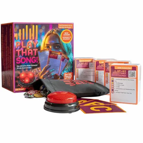 Play That Song! – Verbessertes Musik-Partyspiel Deutsche Ausgabe