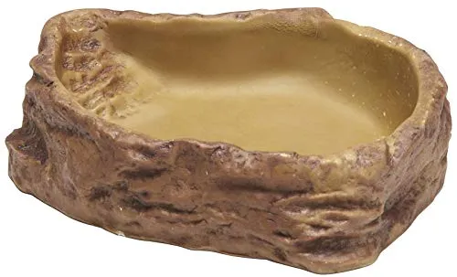 Exo Terra Feeding Dish, Futterschale, Futternapf, im Felsdekor, klein