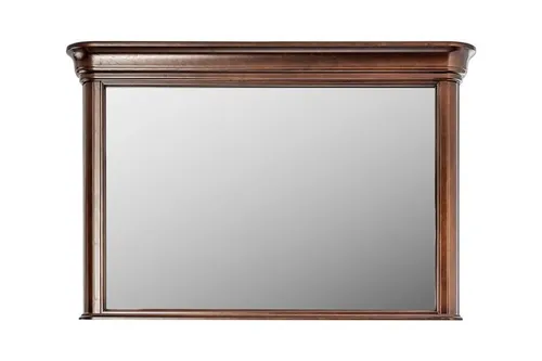 Eleganter Wandspiegel im klassischen Stil mit Holzrahmen - Klassischer Wandspiegel für Erwachsene, ideal für Schlafzimmer oder Wohnzimmer. Der edle Holzrahmen und die rechteckige Form verleihen jedem Raum eine stilvolle Note. Maße: 172 x 11 x 81 cm.