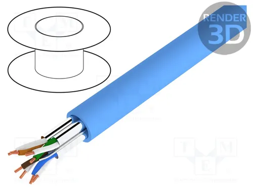 Digitus Netzwerkkabel DK-1623-A-VH-305, Cat 6A, 10Gbit/s in blau von DIGITUS