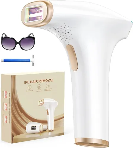 HaarIosy IPL, IPL-Haarentferner, Shinie, IPL Laser, IPL Haarentfernungsgerät, Lumea IPL, Schmerzfreie Haarentfernungsgerät, 999,999 Lichtimpluse,
