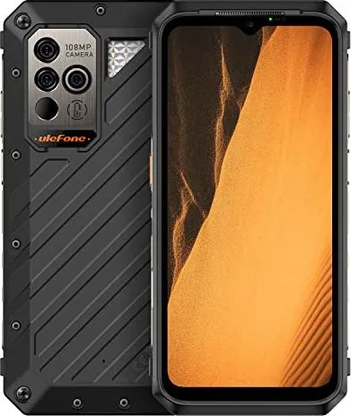 uleFone Power Armor 19 - 12GB RAM, 256GB, 9600mAh, 120Hz - Simlockfreies Handy mit extrem robuster Bauweise, 120Hz Display und fortschrittlichem Temperatursensor für präzise Messungen.