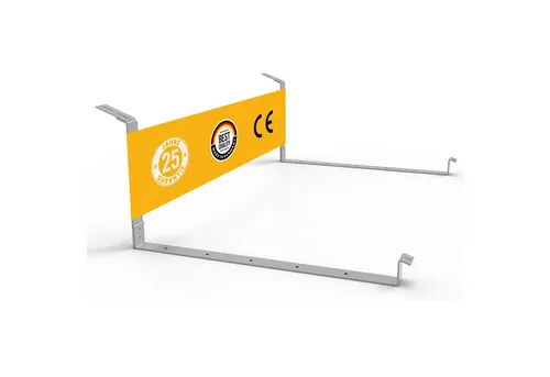 Kleines Kraftwerk Solarmodul-Halterung, (Flachdach/Garten 4 Module, 4-tlg., Einfache & schnelle Installation)