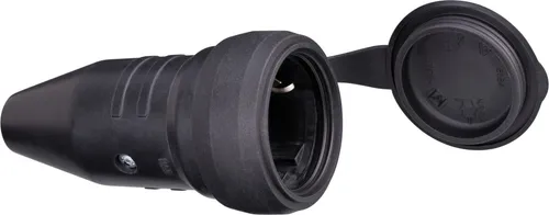 brennenstuhl 1082040 Schutzkontakt-Gummikupplung 230V/16A IP44