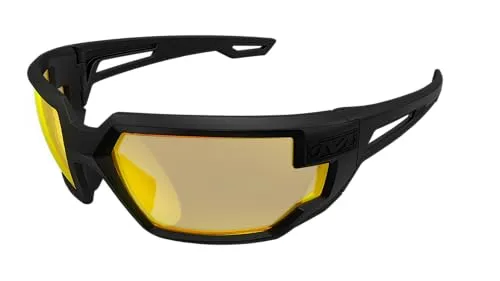 Mechanix Wear Vision Type-X Schutzbrille - Schutzbrille mit fortschrittlicher Antibeschlag-Beschichtung für klare Sicht, 99 % UV-Schutz und ballistische Sicherheitsnorm für optimalen Schutz und Komfort.