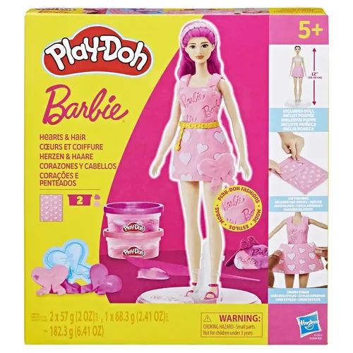 Play-Doh Pd Barbie Hearts And Hair (G13575X0)