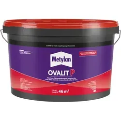 Metylan Ovalit P Klebkraft-Verstärker 14kg - Klebstoff für Tapeten, bietet starke Klebkraft und ist ideal für anspruchsvolle Anwendungen.