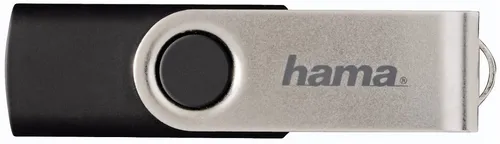 Hama USB-Stick 108029 ROTATE 32GB 6MB/S Schwarz-Silber