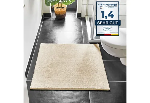 Andiamo Badematte Arezzo in beige von Andiamo