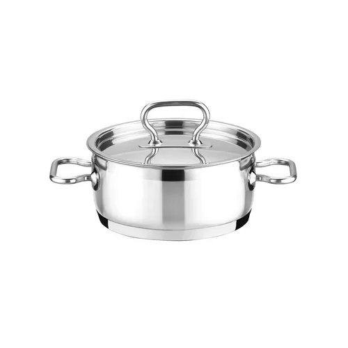 Kasserolle HOME PROFI 18 cm mit Deckel