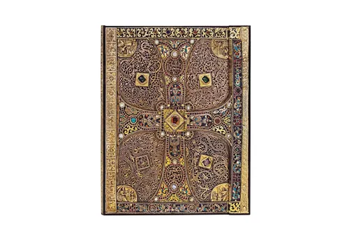 Paperblanks Lindau Gospels Hardcover Journal - Sonstiges: Inspirierendes Design, das die Rückseite des Meisterwerks aus dem 8. Jahrhundert zeigt, mit 144 Seiten für kreative Notizen und Gedanken.