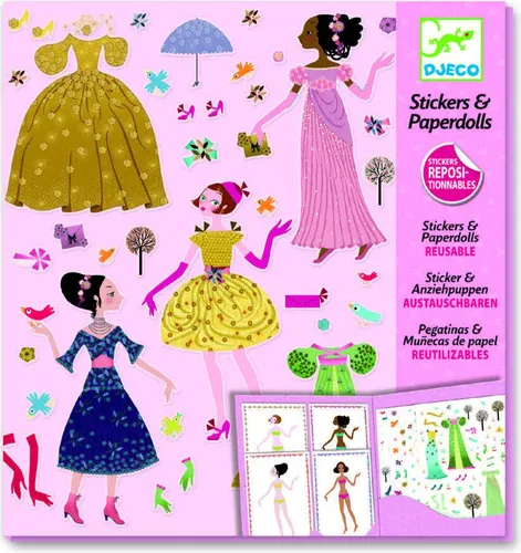 Spielzeug-Aufkleber Kleidung 12D Dj09690