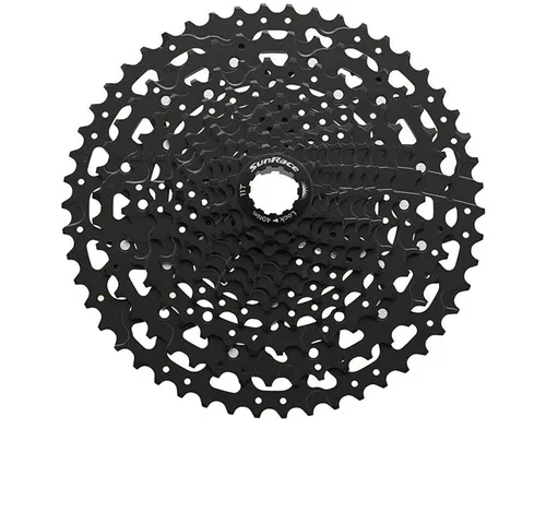 Sunrace CSUX700 Kassette 11-fach 11-50T - Sonstiges Fahrradzubehör, leistungsstarke 11-fach Kassette für Shimano CUES/Linkglide mit breiter Übersetzungsbandbreite für präzises Schalten im Gelände.