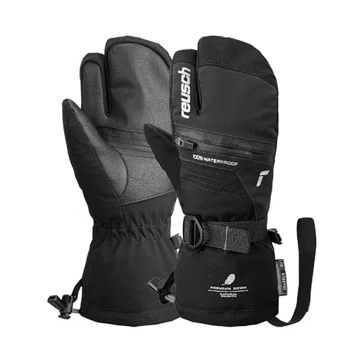 Reusch Lando R-TEX® XT Junior Lobster Handschuhe schwarz in schwarz von Reusch