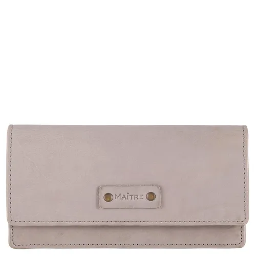 Maître Langbörse Damen Steinbach Immine Purse LH14F lightgrey - Geldbörsen & Etuis mit RFID-Schutz, 14 Kartenfächern und sicherem Reißverschlussfach für optimalen Schutz und Ordnung.
