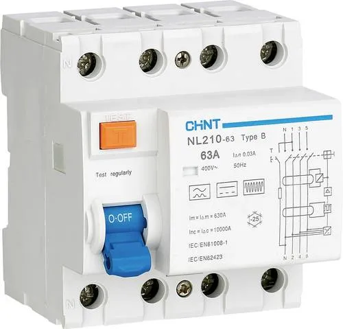 Chint 782001 Fehlerstrom-Schutzschalter - Sonstige Elektroinstallationsartikel, schützt Personen und Tiere vor elektrischen Schlägen und Brandgefahr durch Isolationsfehler, ideal für Gebäudeinstallation und Industrie.