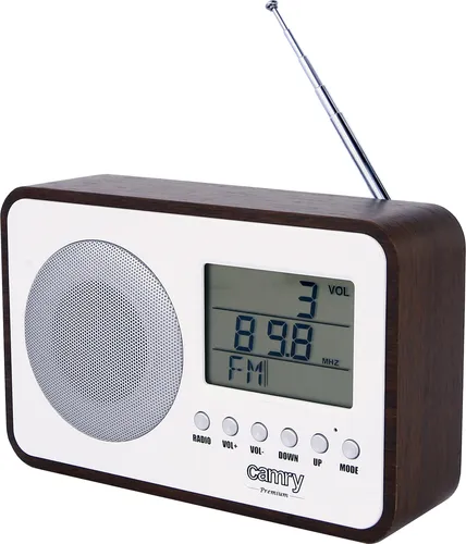 Camry CR 1153 FM-Digitalradio in braun von Fox