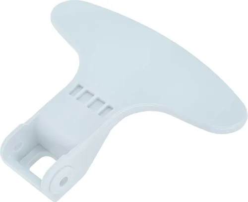 vhbw Türgriff Ersatz für Beko 2821580100 für Waschmaschine Kunststoff Weiß