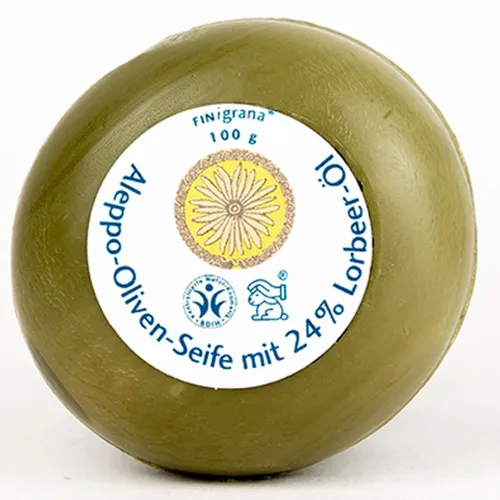 Finigrana Alepposeife 24% Lorbeeröl   100g