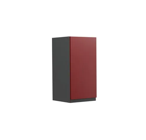 Vicco Hängeschrank R-Line, Rot/Anthrazit, 30 cm J-Shape - Hängeschrank für die Küche, platzsparend und flexibel umstellbar. Elegantes Design in Rot und Anthrazit für eine moderne Küchengestaltung.