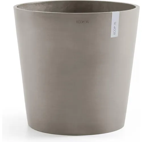 Ecopots Amsterdam (50 cm) - Hochwertiger Pflanztopf aus recyceltem Material - Garten-Zubehör mit modernem Design, ideal für umweltbewusste Gärtner, frost- und UV-beständig für langanhaltende Freude im Garten.