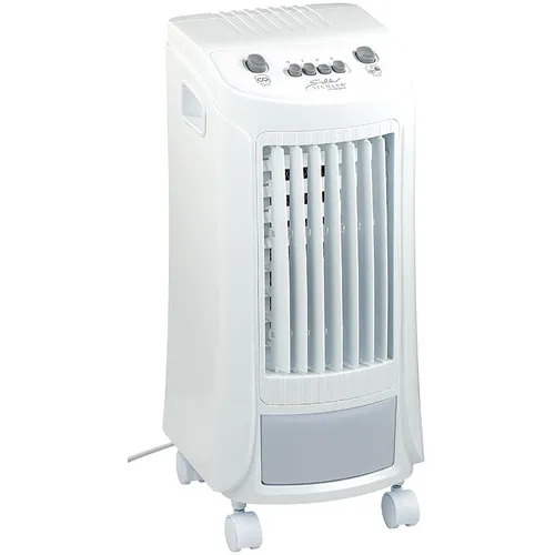 Sichler Haushaltsgeräte Ventilator Wasserkühlung LW-440.w - Mobile Klimageräte mit 65 Watt Leistung, bieten kühlende Brise und Luftreinigung - ideal für Schlafzimmer, Balkon oder Terrasse.