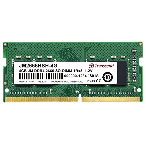 Transcend JetRAM DDR4 4GB SO DIMM von Transcend